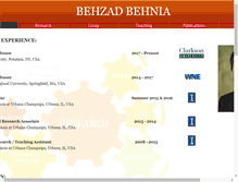 Tablet Screenshot of bbehnia.com
